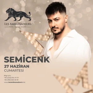 Semicenk, 27 Haziran’da Les Ambassadeurs Hotel & Casino Sahnesinde